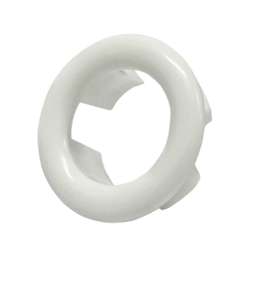 Round Basin Overflow Cover - White