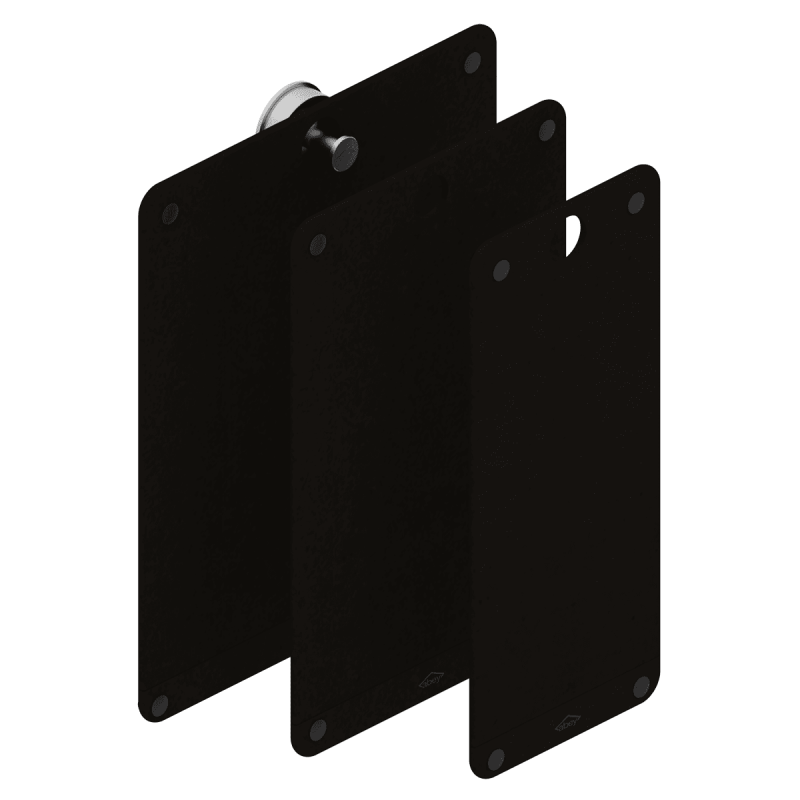 Universal Black Fibre Rock Cutting Board (3 Piece)