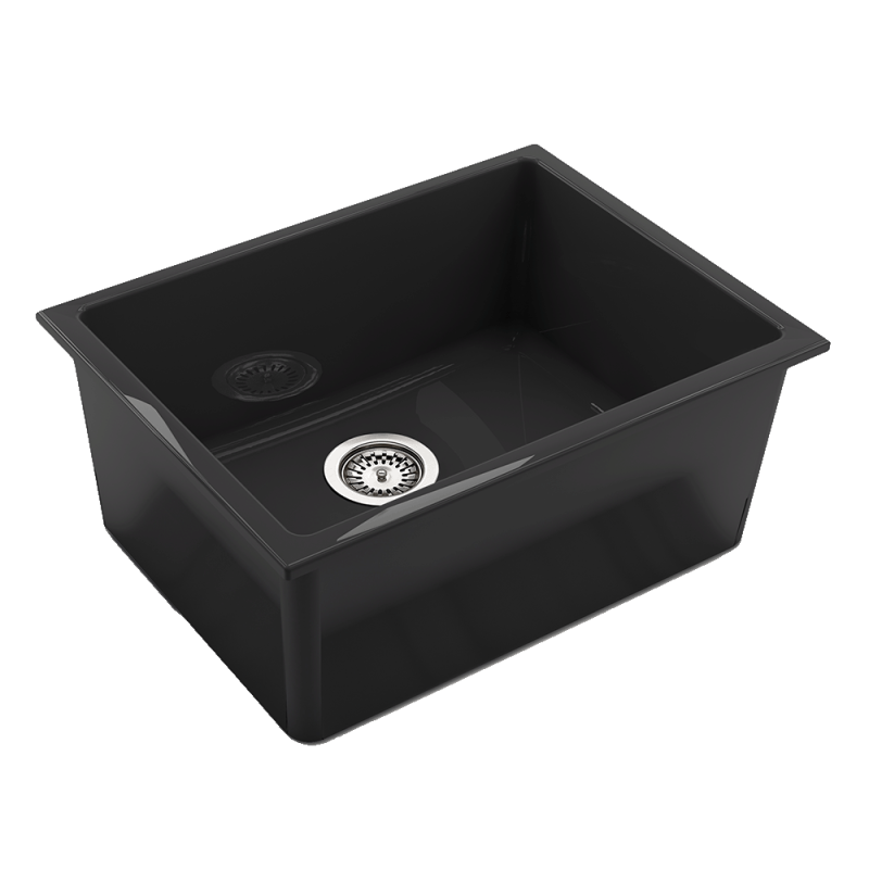 Chambord CONSTANCE Large Bowl Fireclay Black