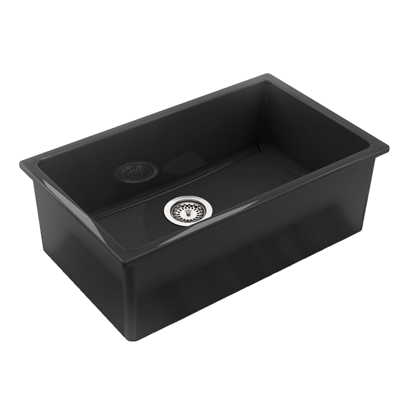 Chambord CONSTANCE Large Bowl Fireclay Black