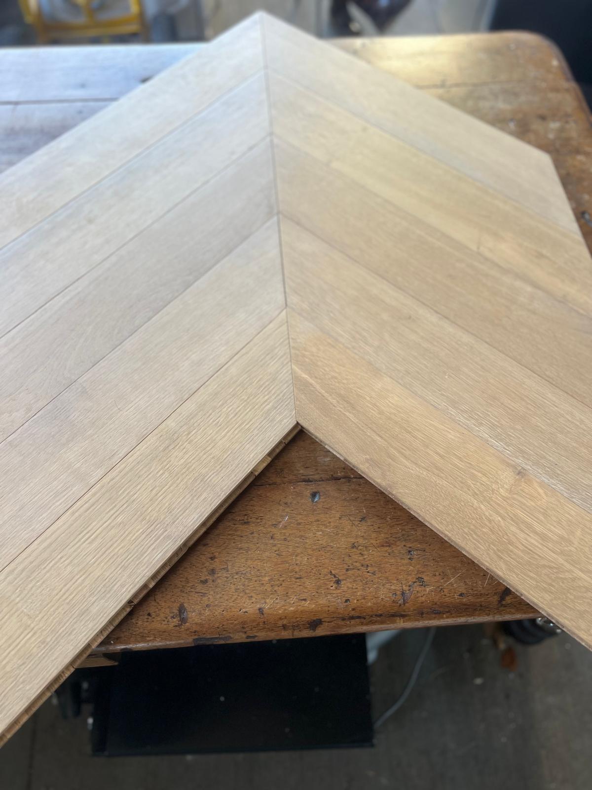 Hampton Solid Timber Herring Bone - Total Coverage Area: 7.3sqm - Reno Spares