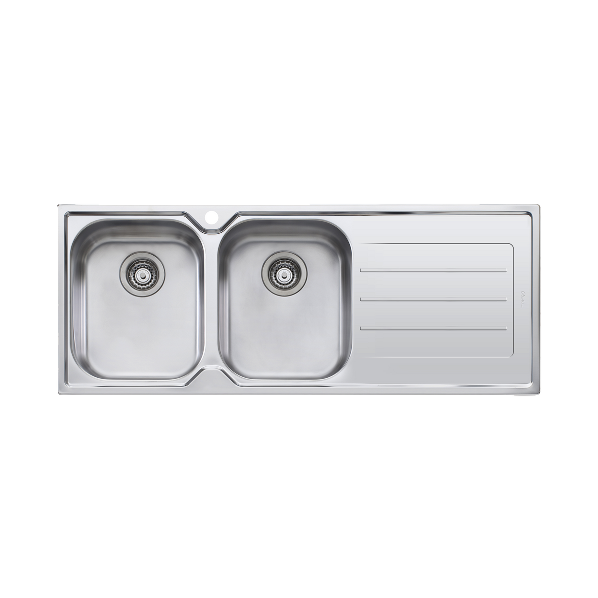 Oliveri Sink 1200mm LH Double Bowls