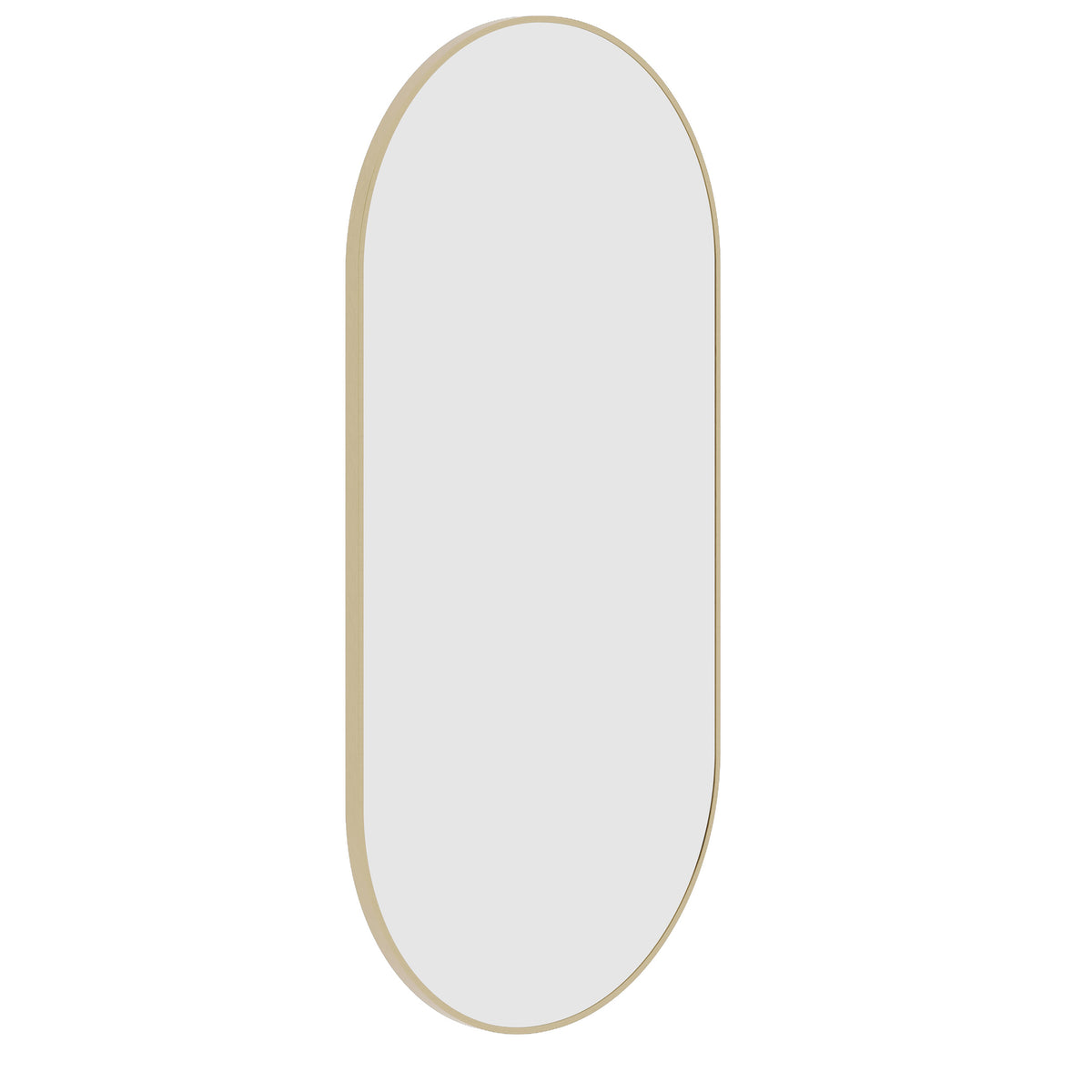 HP5010G Pill Gold Framed Mirror