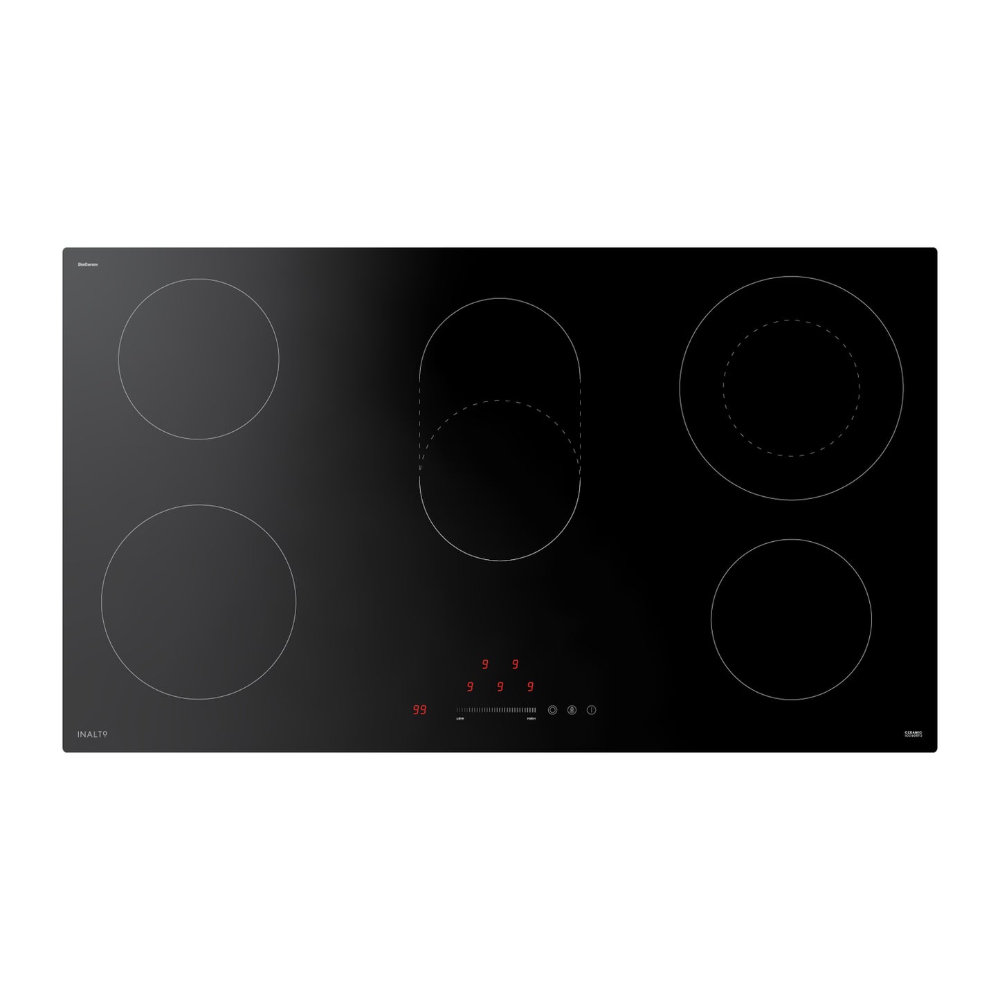 Cooktop Ceramic 900mm InAlto Touch Control