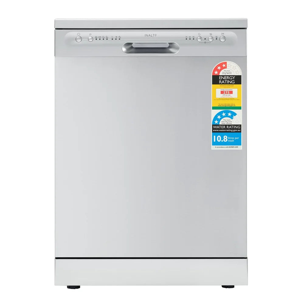Dishwasher F/Standing 600mm InAlto 12Ps 4 Prog SS