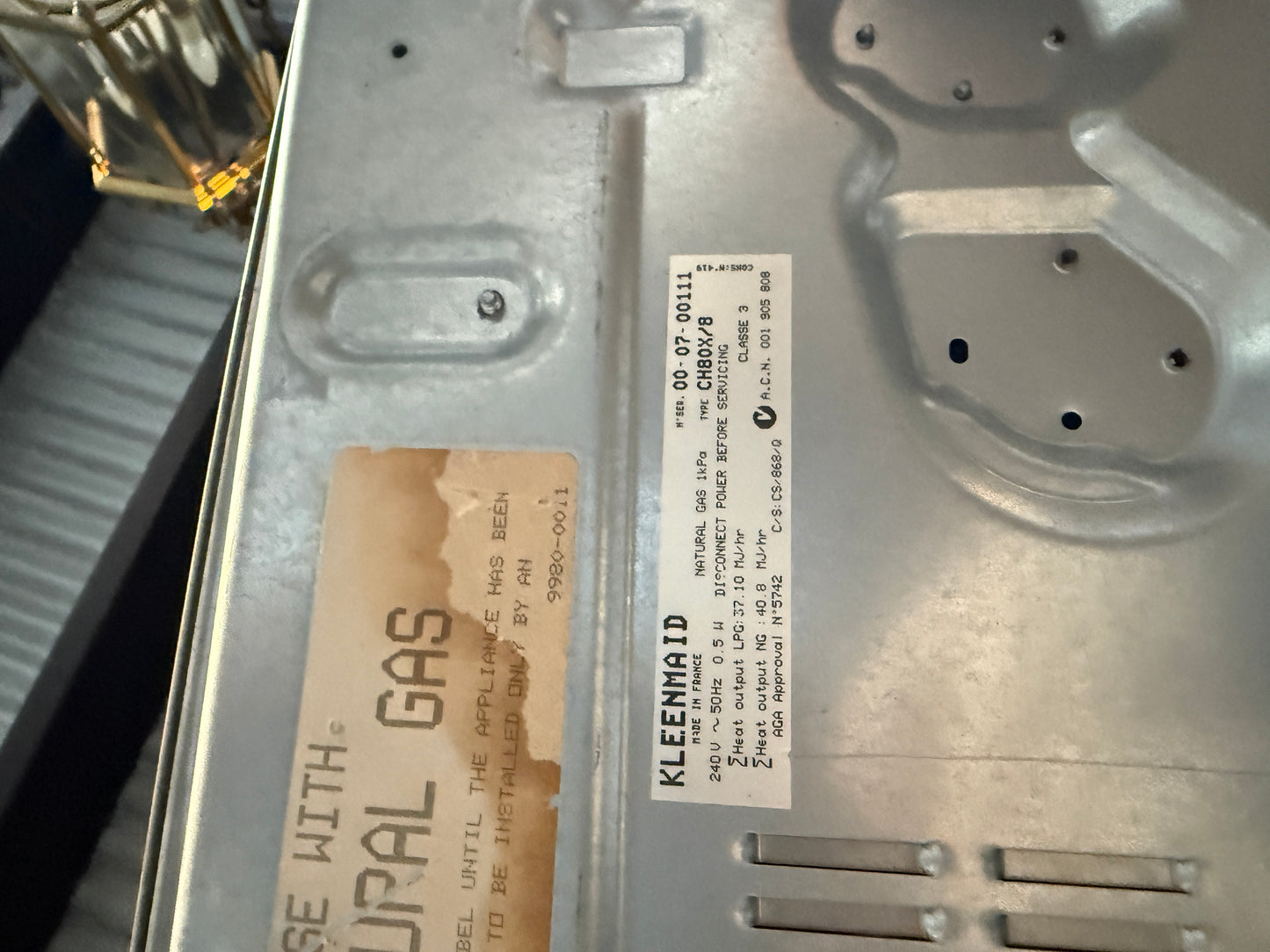 Kleenmaid Kleenmaid CH80X/8 Gas Cooktop Gas Cooktop
