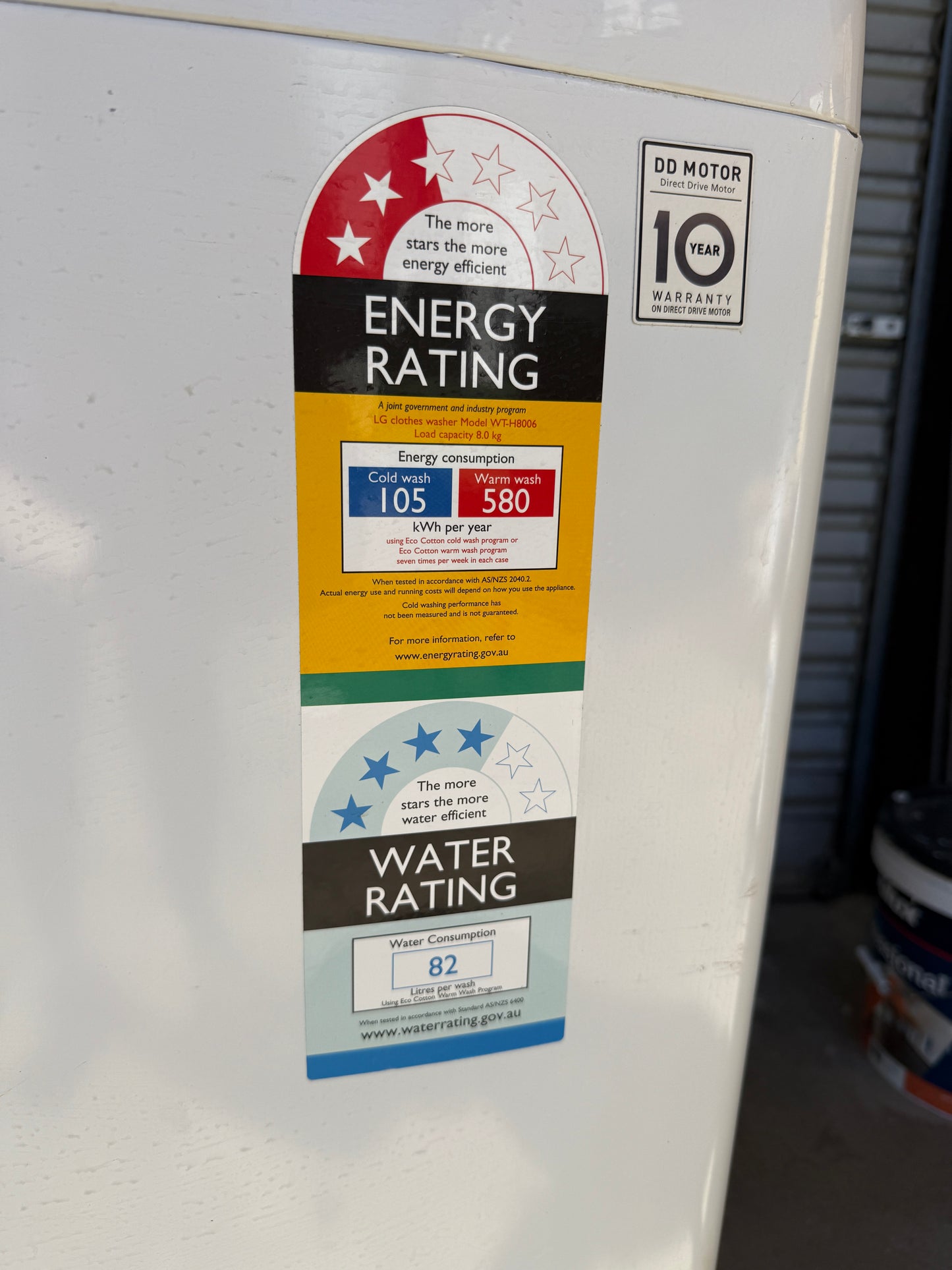 8kg Inverter Direct Drive Top Load Washer