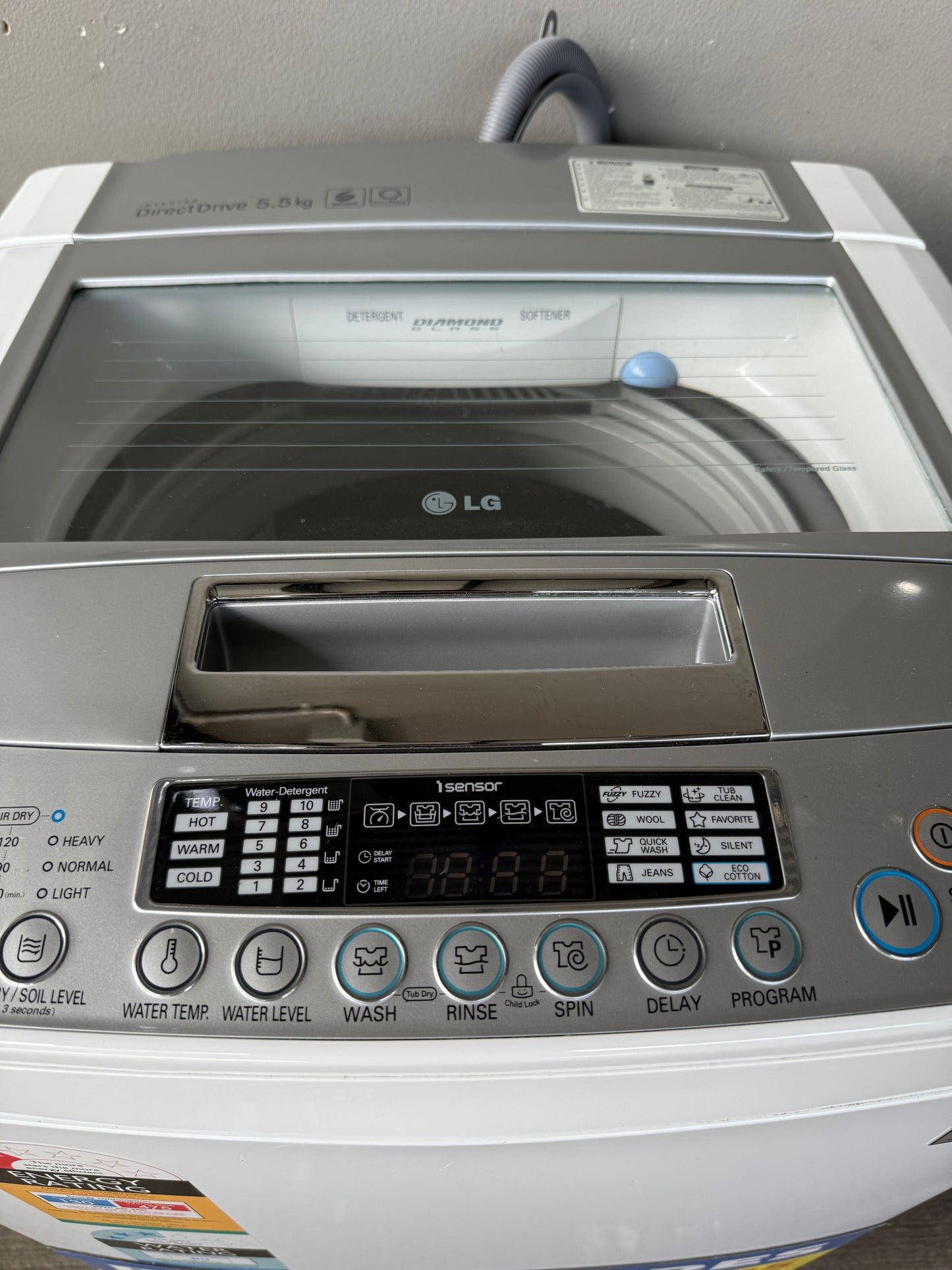 Quality Used LG WTH550 5.5kg Top Load Washing Machine in Excellent Condition