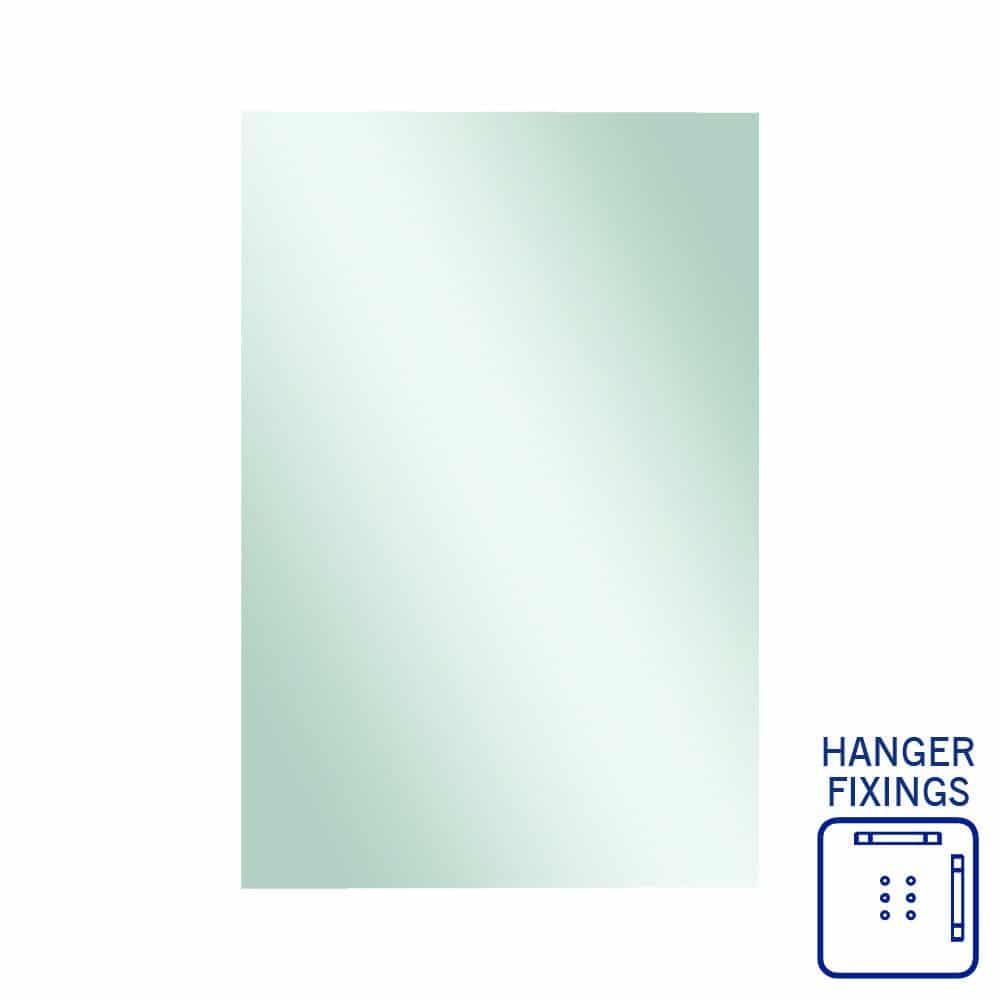 JS1280HN Rectangle Polished Edge Mirror