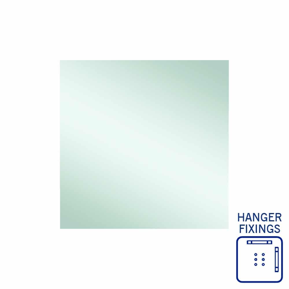 JS9090HN Rectangle Polished Edge Mirror
