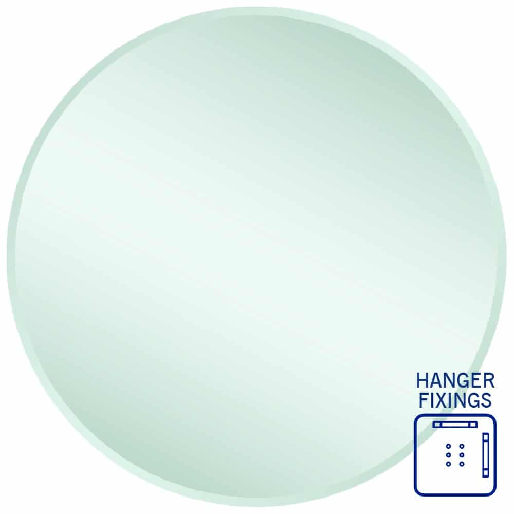 KR9090HN Round 18mm Bevel Edge Mirror