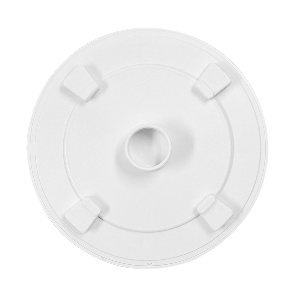 Kitchen Sink Waste Cover - White