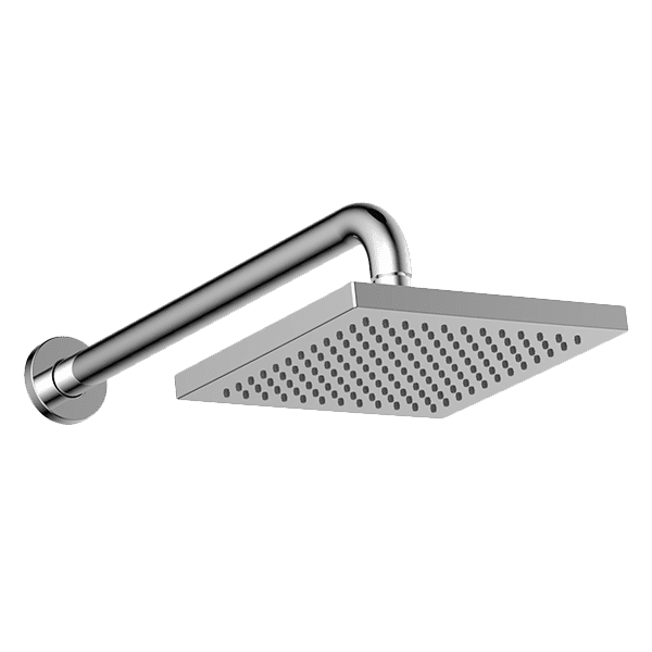 ABS 200mm Square Shower Head with 400mm Arm