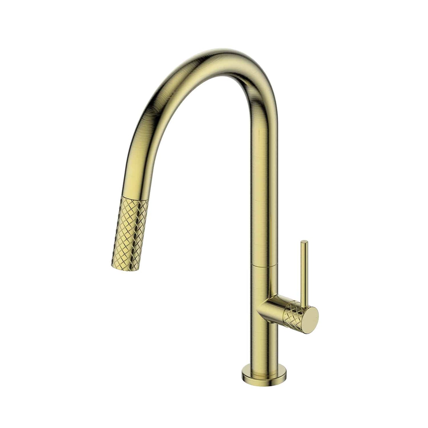 Textura Pull-Down Sink Mixer w/ Diamante Technology™ - Pvd Brushed Brass