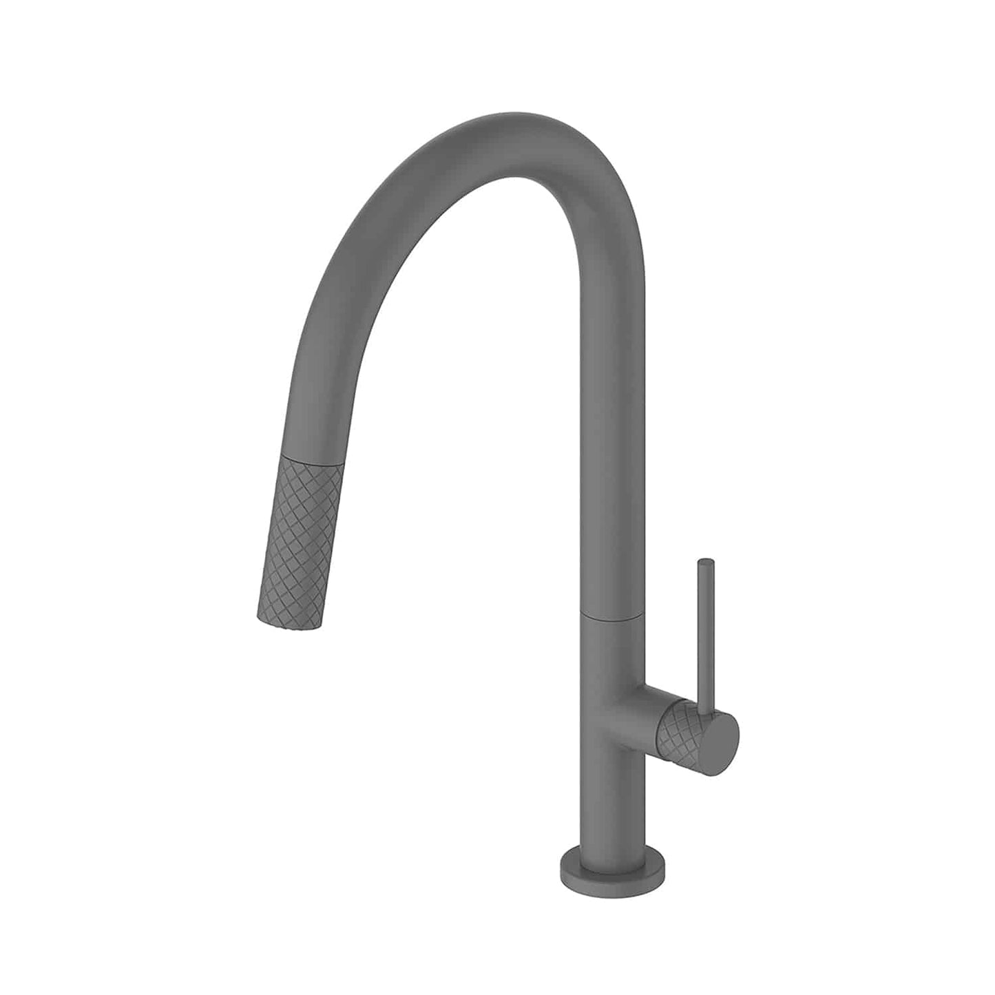 Textura Pull-Down Sink Mixer w/ Diamante Technology™ - Pvd Gunmetal