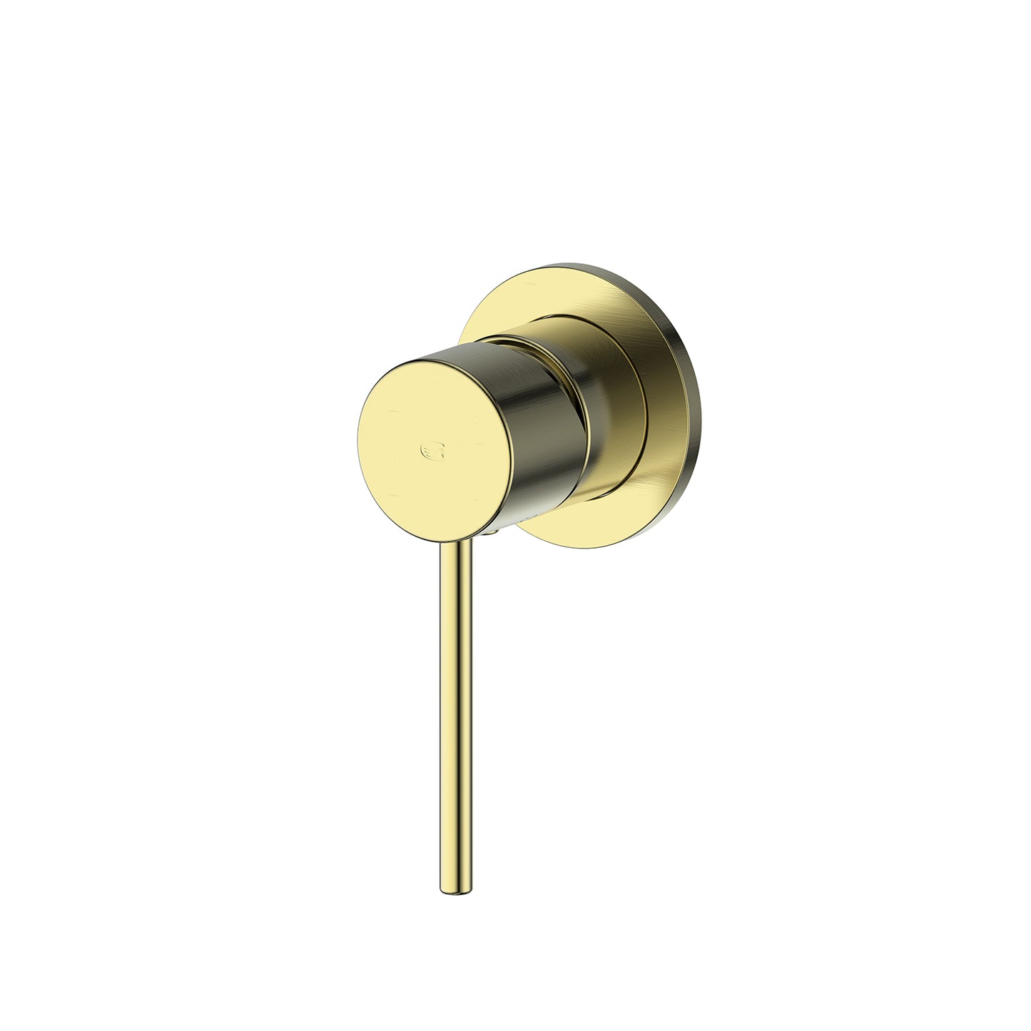Maci Shower Mixer w/Mini Plate - Pvd Brushed Brass