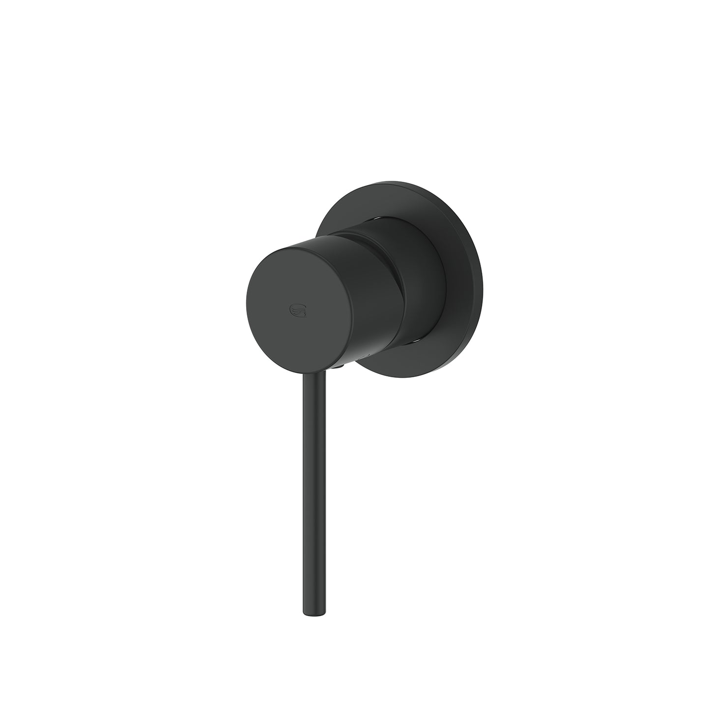 Maci Shower Mixer w/Mini Plate - Matte Black