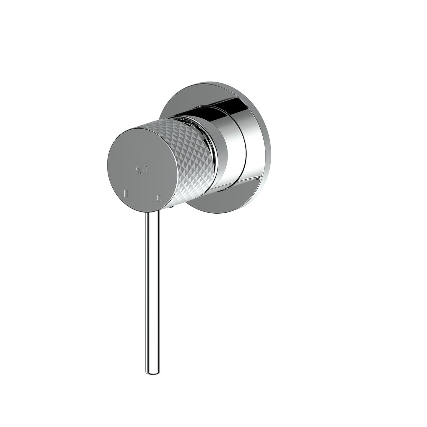 Mika Shower Mixer w/Mini Plate - Chrome