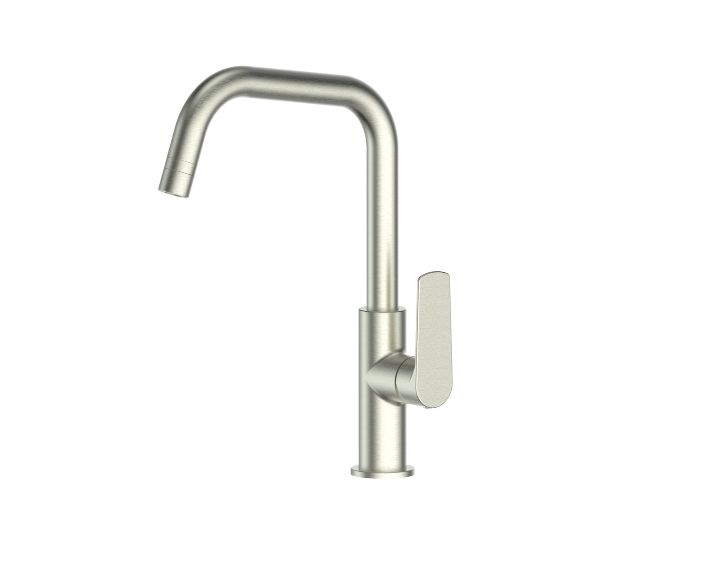 Novi Gooseneck Sink Mixer w/Smart Aerator - Pvd Brushed Nickel
