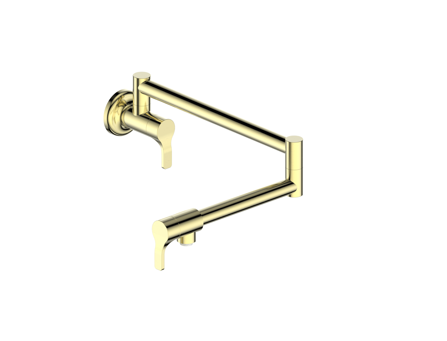 Craft Pot Filler - Pvd Brushed Brass