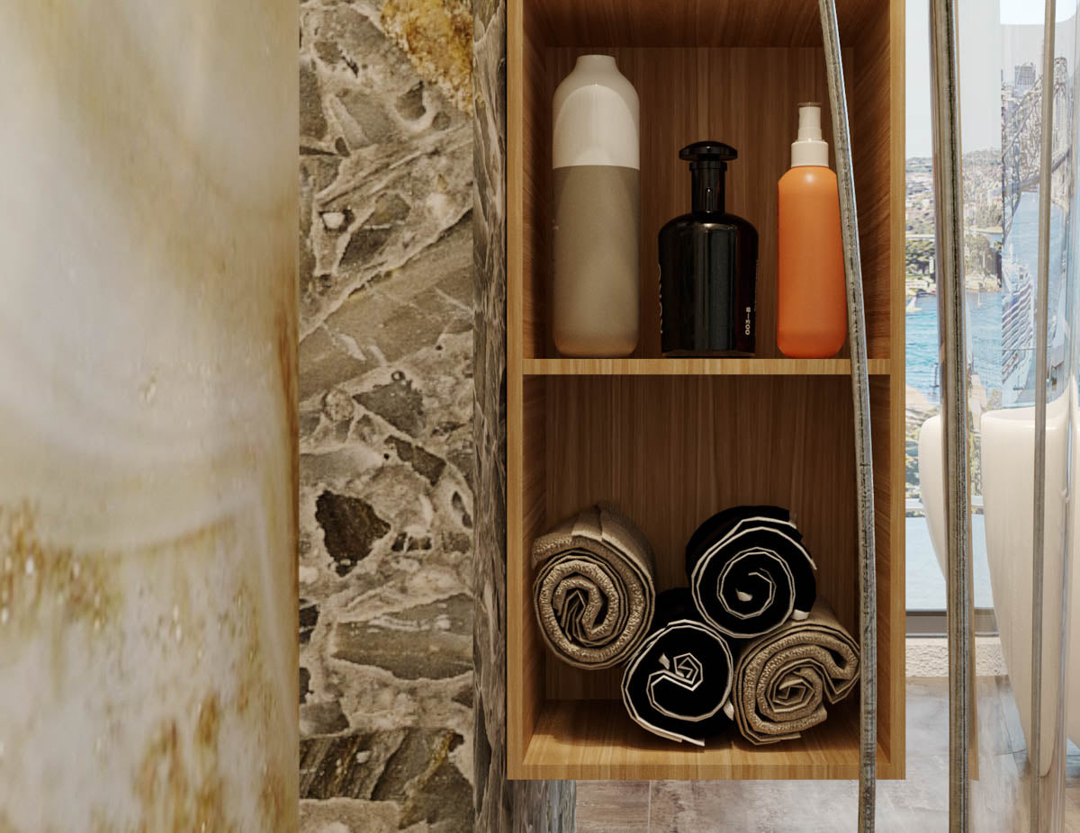 Maria Wall Hung Vanity without basin - Reno Spares