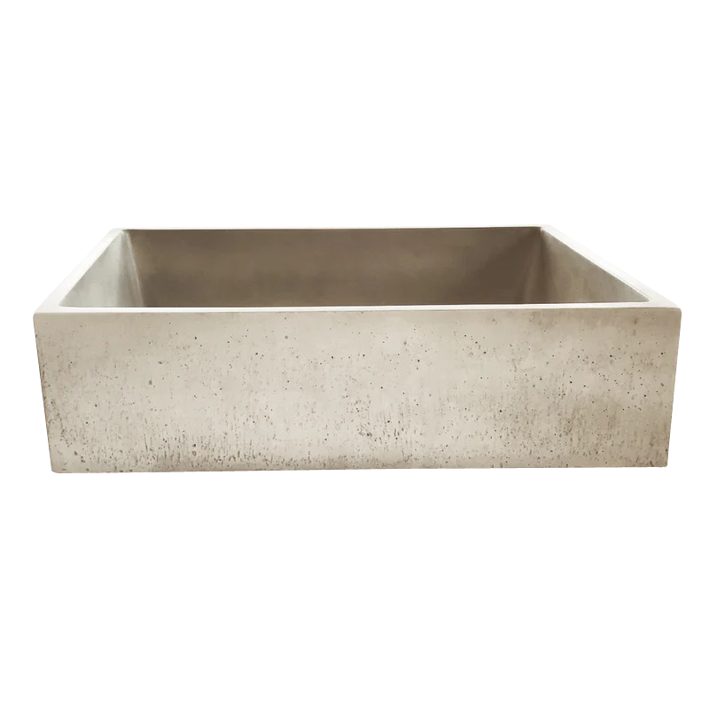 Metropolitan 600x400 Bench Basin Raw Natural