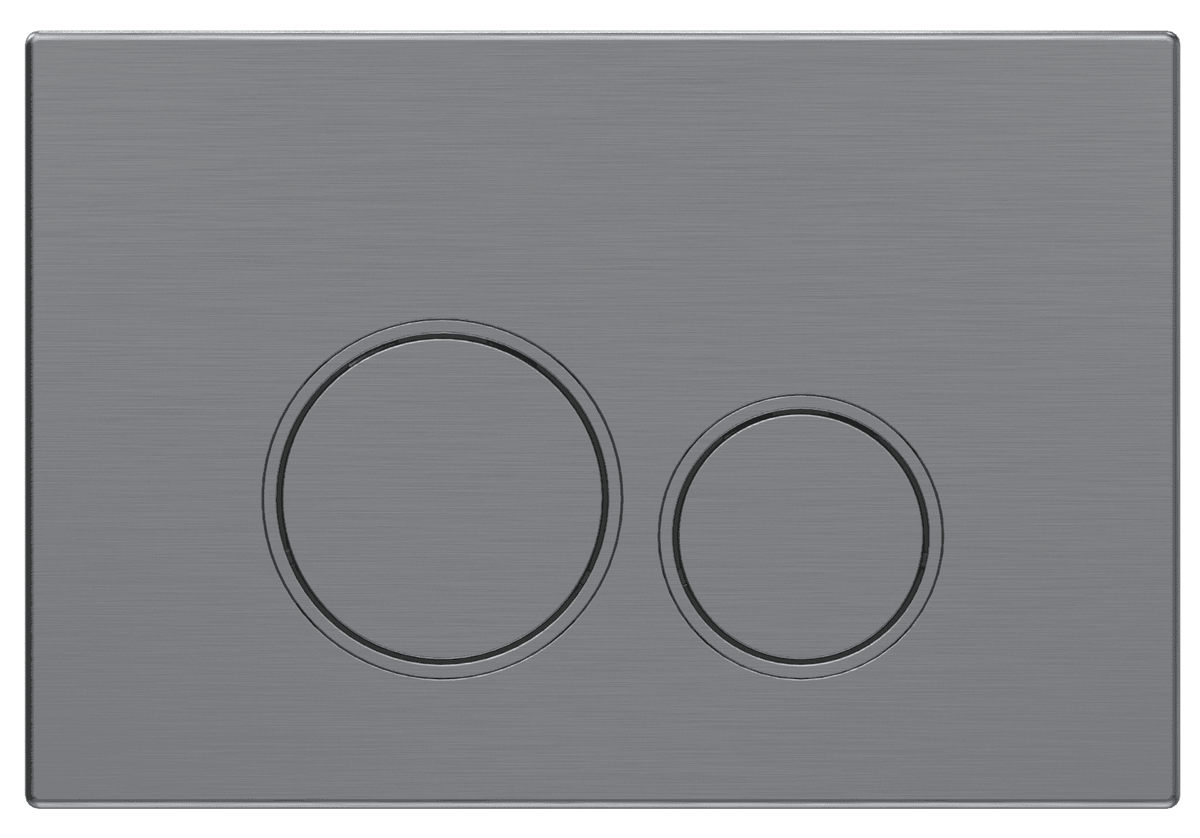 Mercio Sigma Round Flush Plate – Gun Metal