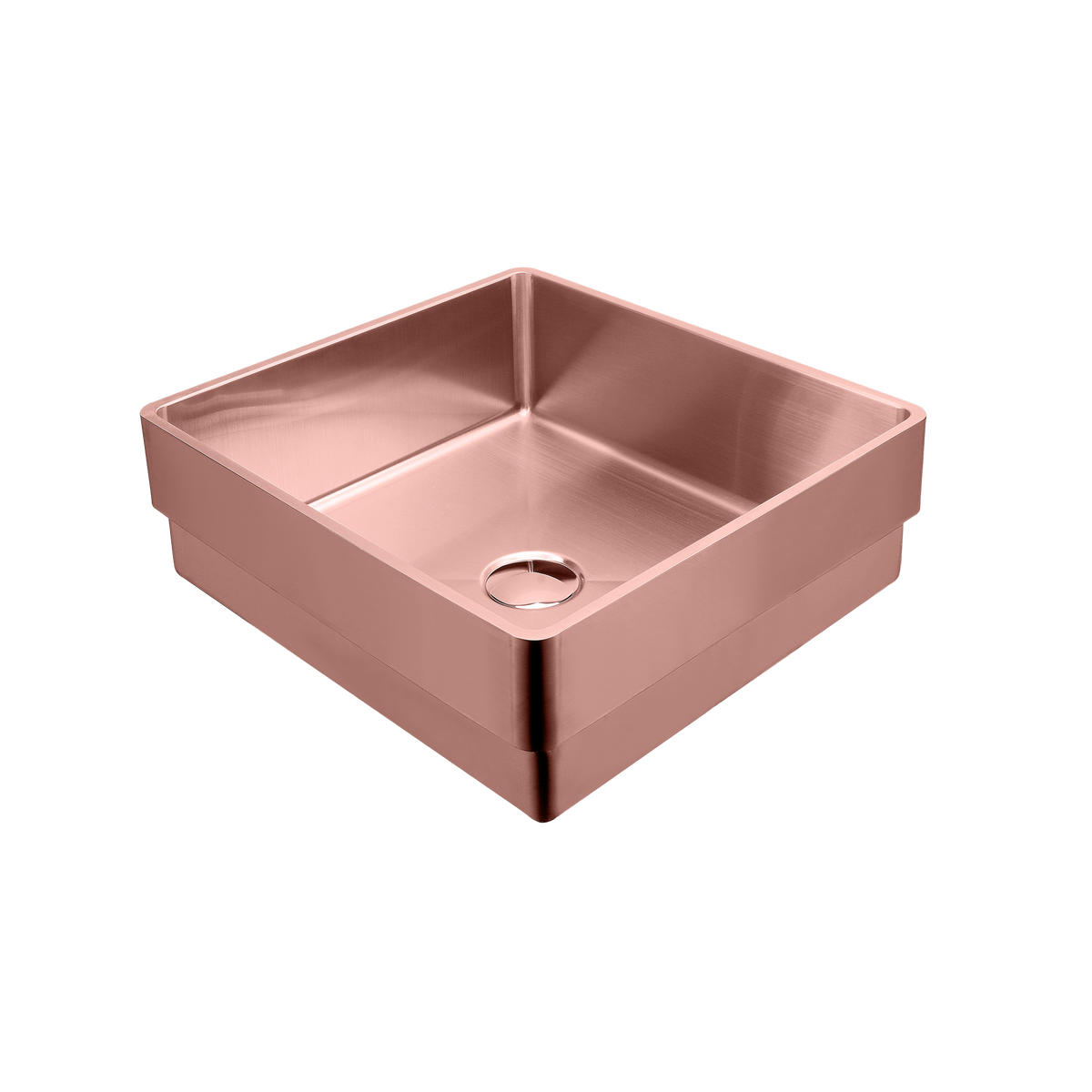 Oliveri Milan Rect S.STEEL Copper Basin