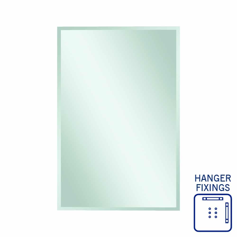 MS1280HN Rectangle 25mm Bevel Edge Mirror