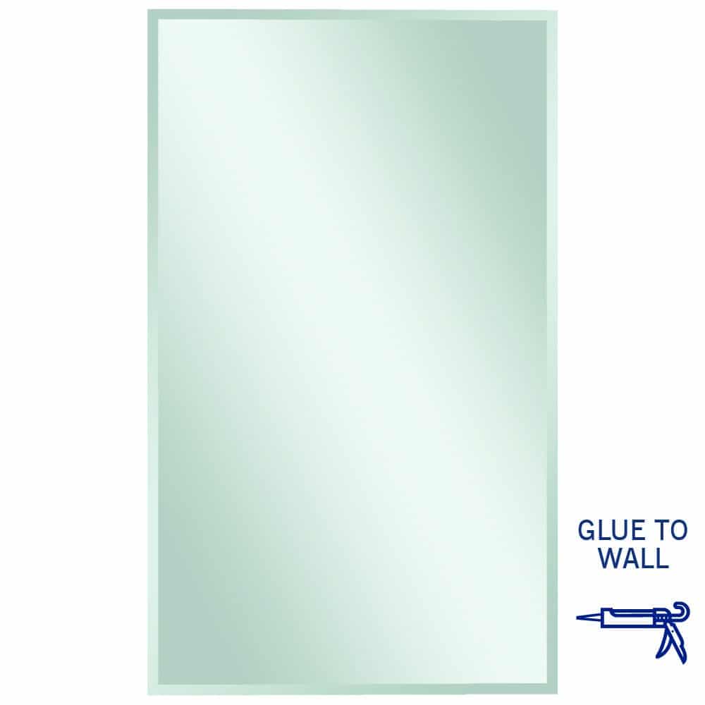 MS1590GT Rectangle 25mm Bevel Edge Mirror