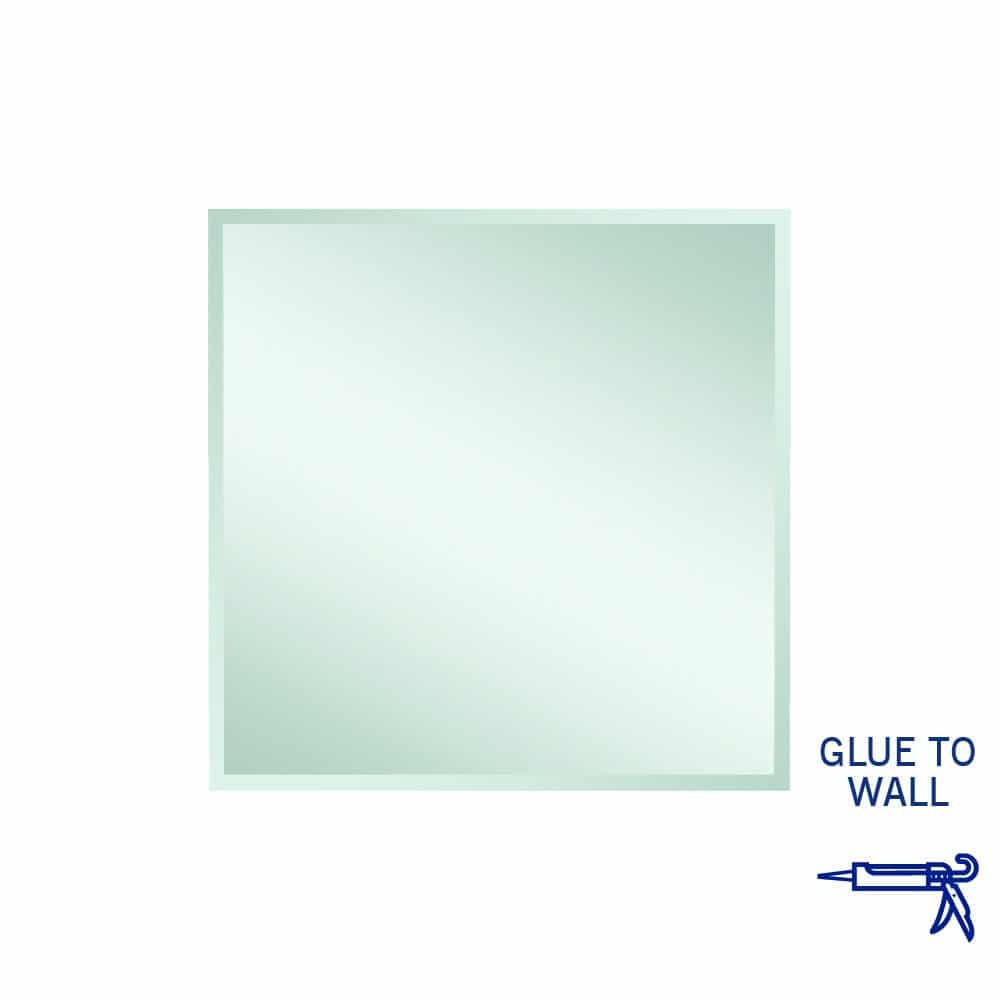 MS9090GT Rectangle 25mm Bevel Edge Mirror