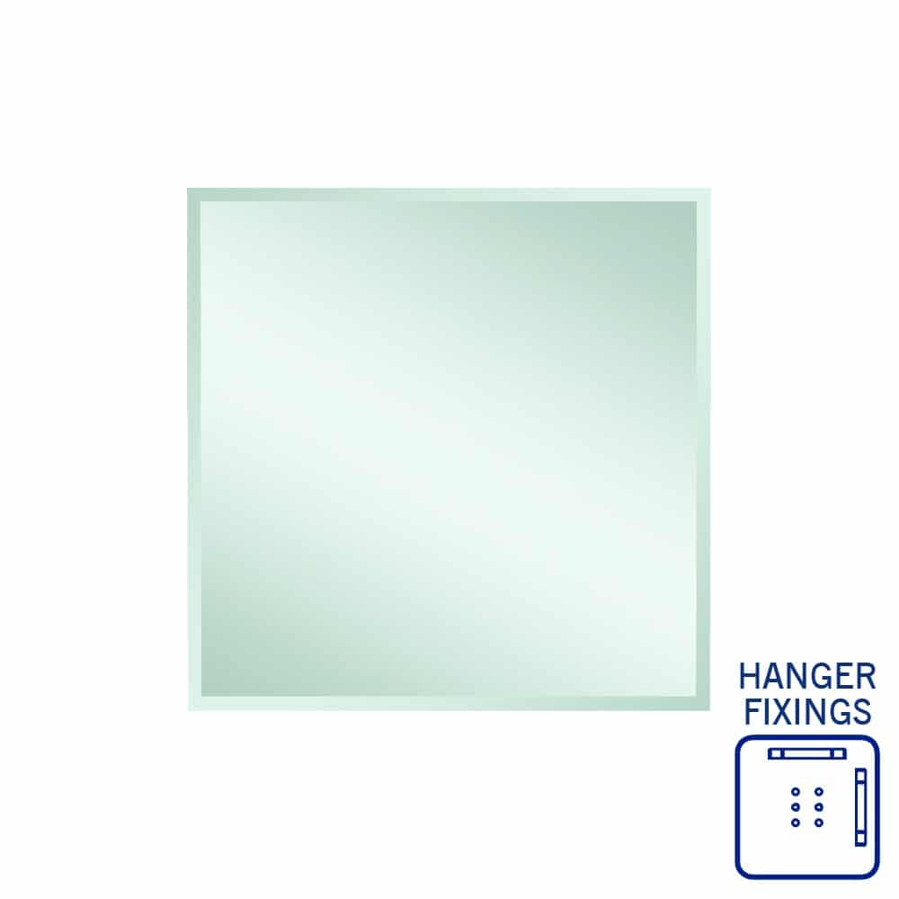 MS9090HN Rectangle 25mm Bevel Edge Mirror