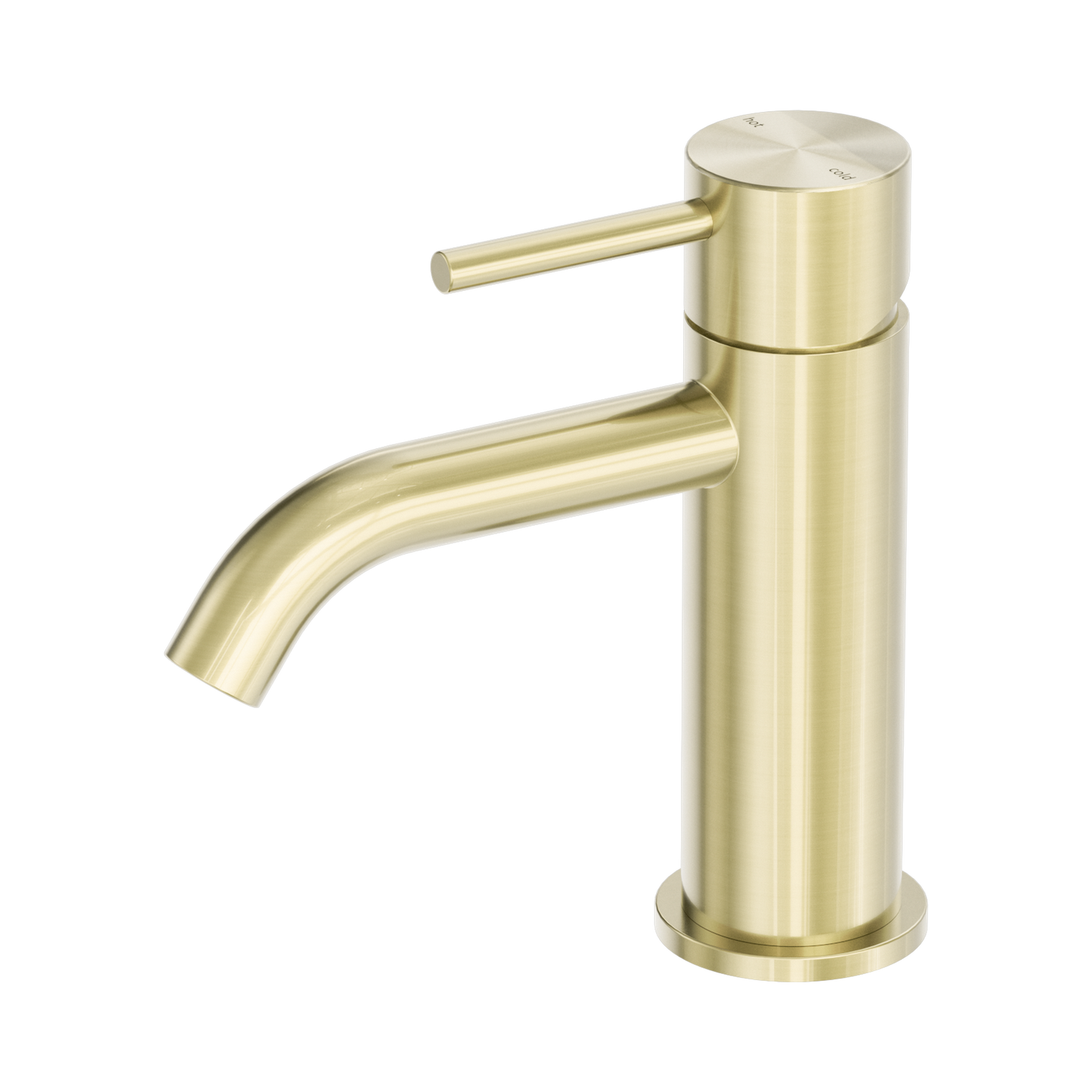 Zen SS316L Basin Mixer Brushed