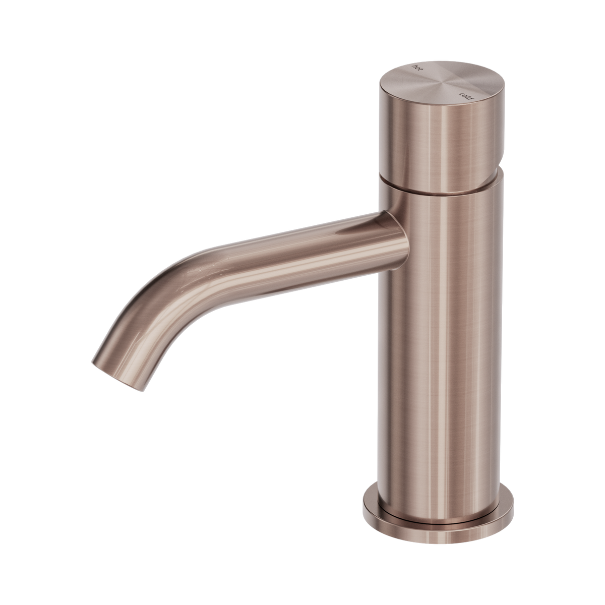 Zen SS316L Basin Mixer Handless Brushed Bronze