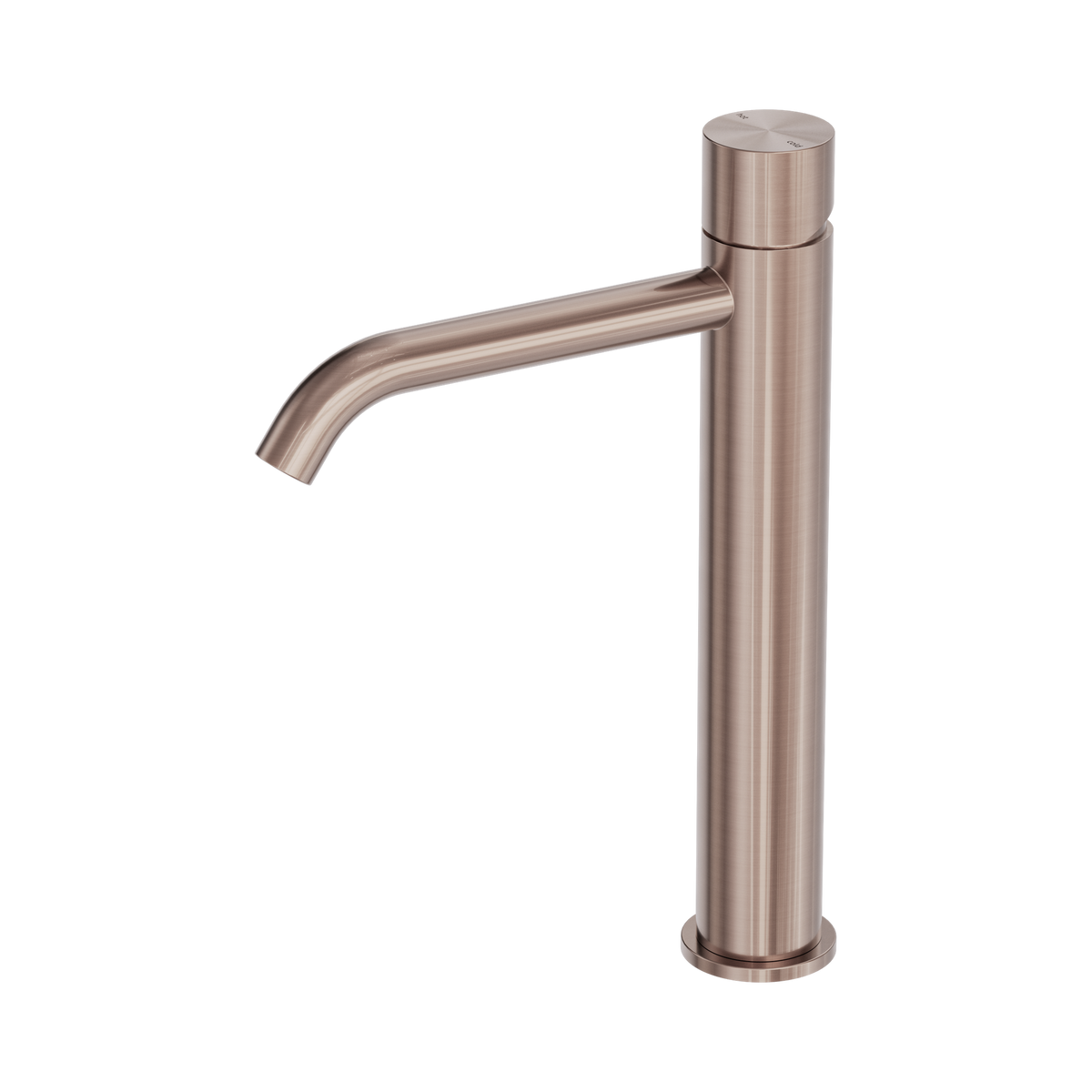 Zen SS316L Tall Basin Mixer Handless Brushed Bronze