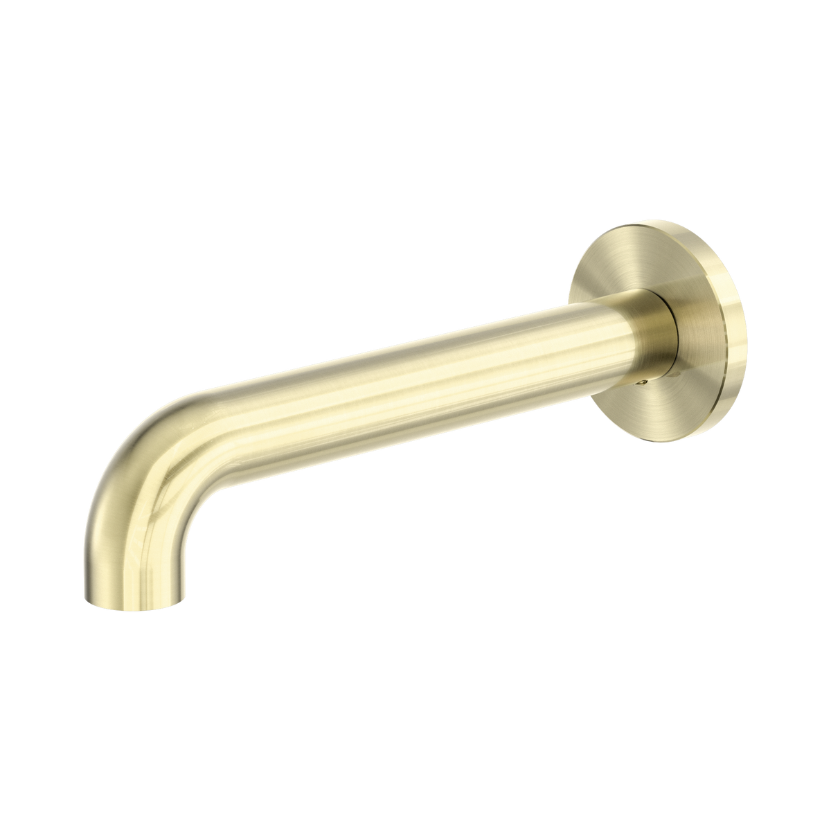 Zen SS316L Round Basin/Bath Spout Only 185mm Brushed Gold