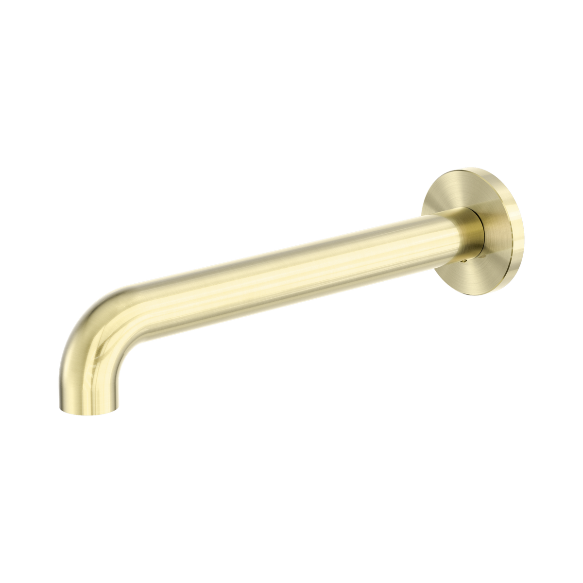 Zen SS316L Round Basin/Bath Spout Only 230mm Brushed Gold