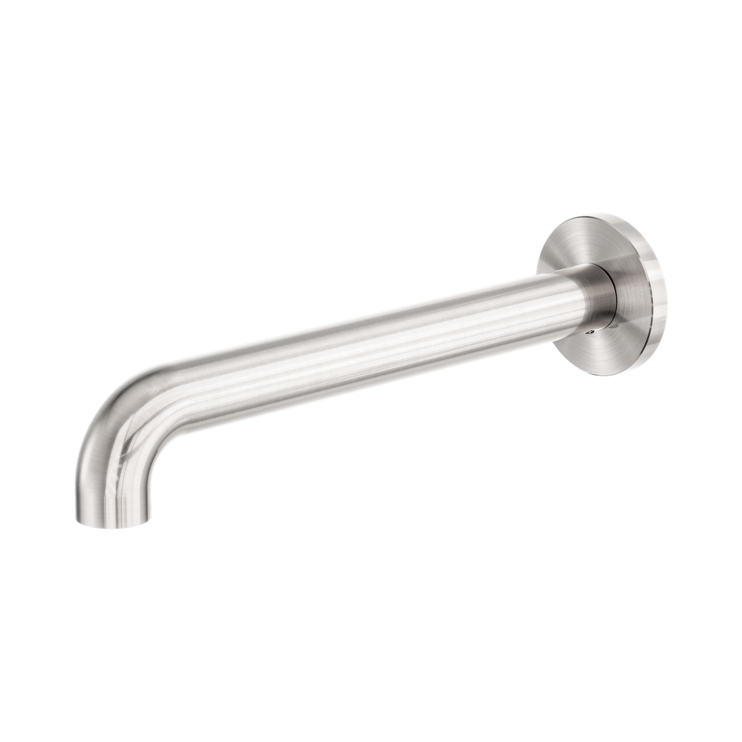 Zen SS316L Round Basin/Bath Spout Only 230mm Brushed Nickel