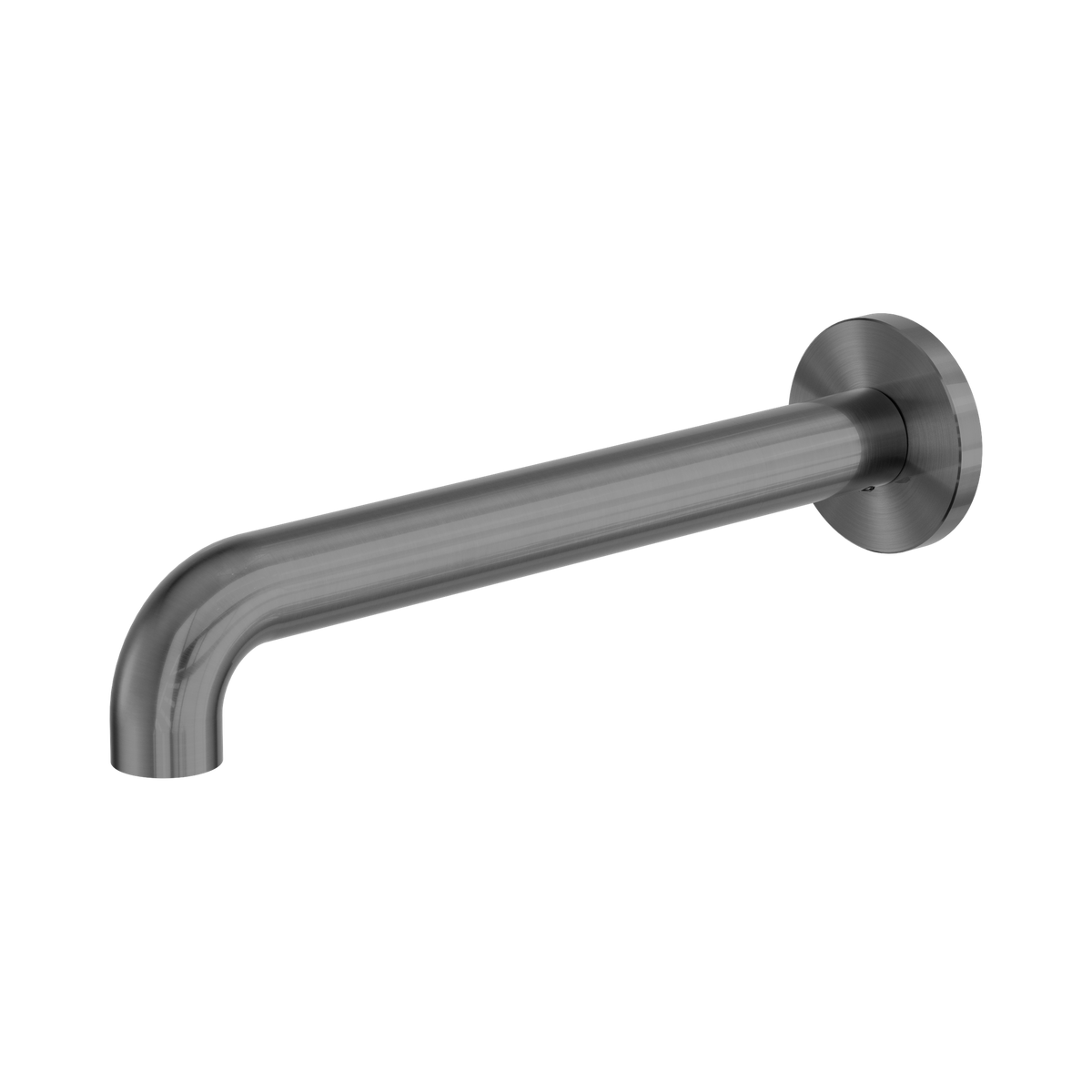 Zen SS316L Round Basin/Bath Spout Only 230mm Graphite