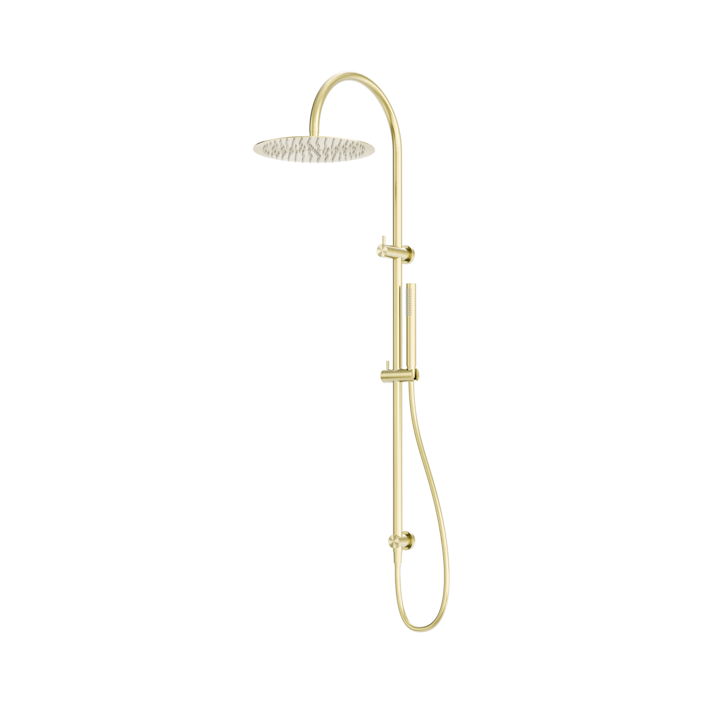Zen SS316L Twin Shower Brushed Gold