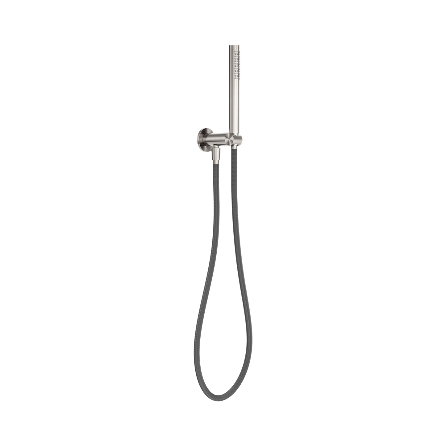 Zen SS316L Shower On Bracket With Outdoor Shower Hose Brushed Nickel