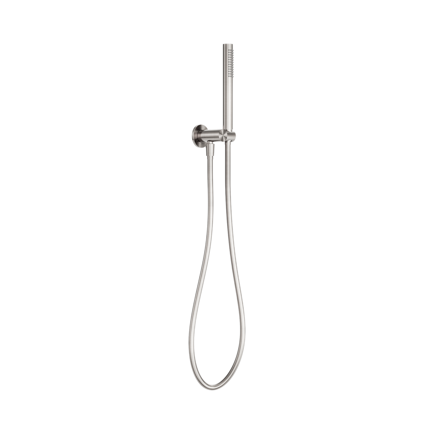 Zen SS316L Shower On Bracket Brushed Nickel