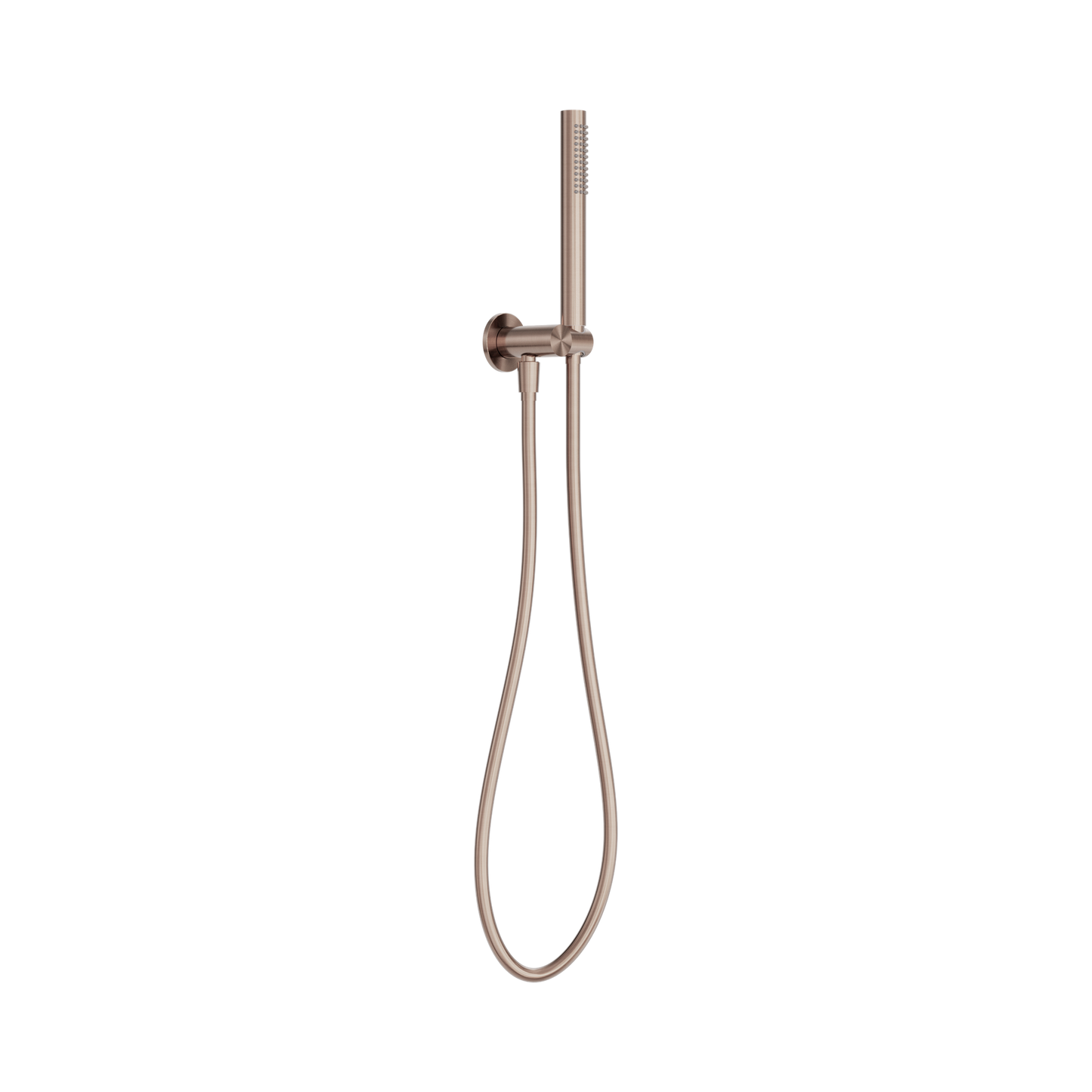 Zen SS316L Shower On Bracket Brushed Bronze