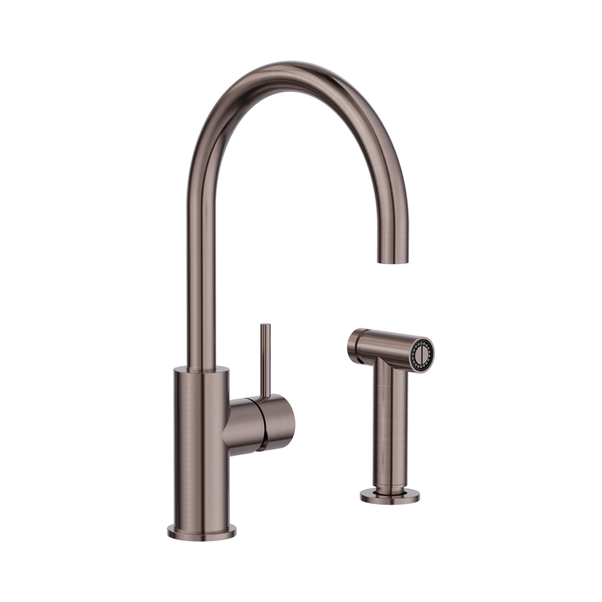 Zen SS316L Kitchen Mixer With Hand Spray Brushed Bronze