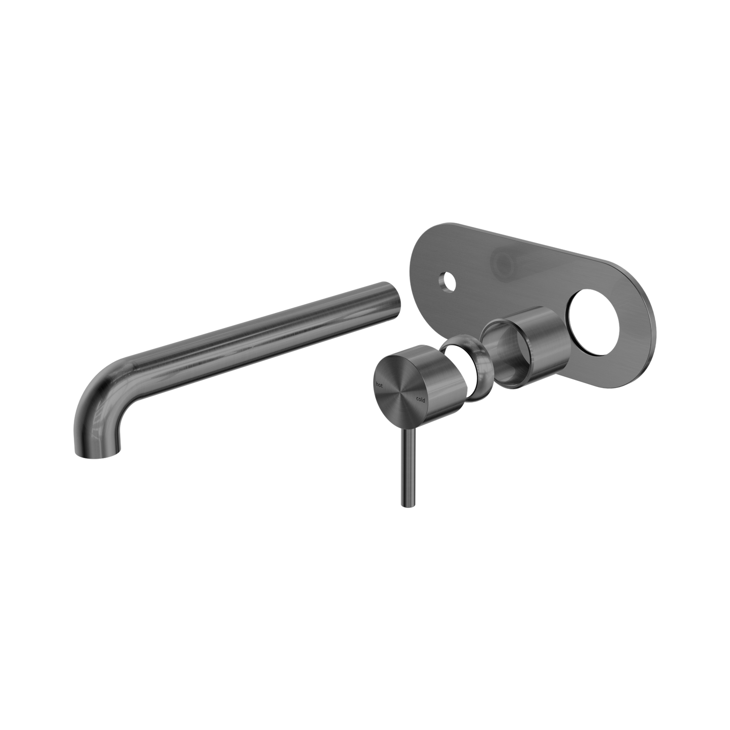 Zen SS316L Wall Basin/Bath Mixer 230mm Spout Trim Kits Only