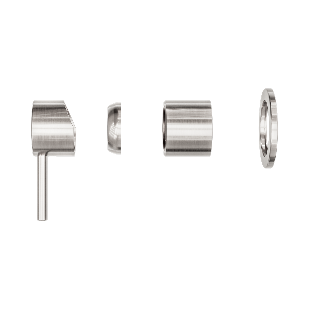 Zen SS316L Shower Mixer Trim Kits Only Brushed Nickel