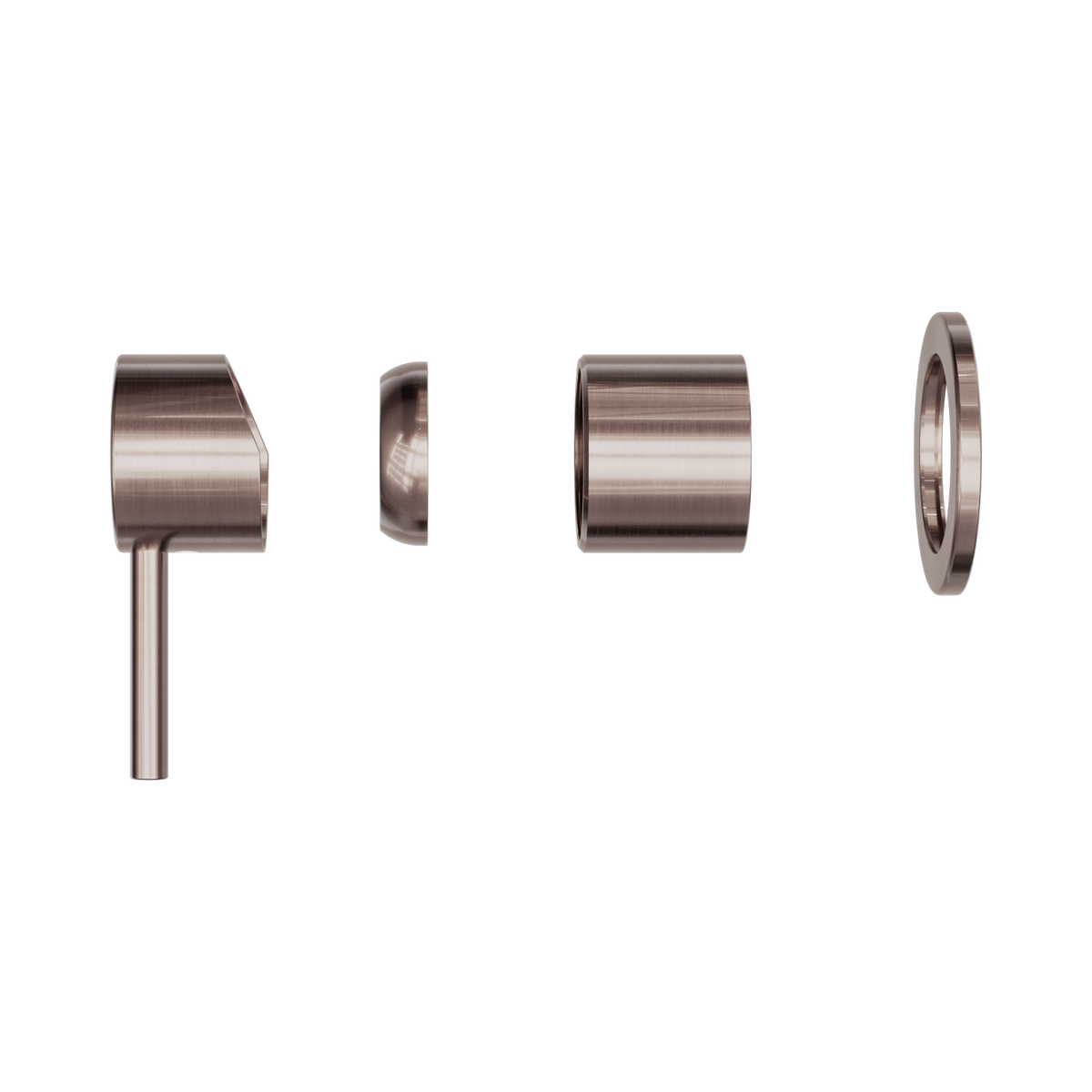 Zen SS316L Shower Mixer Trim Kits Only Brushed Bronze