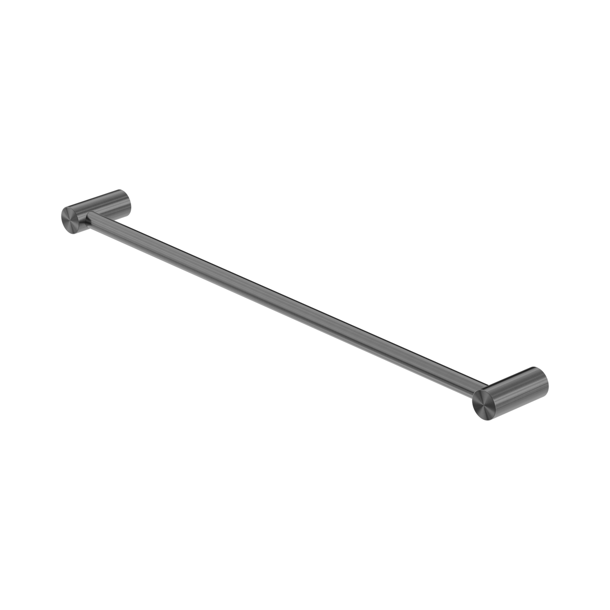 Zen SS316L Single Towel Rail 600mm Graphite