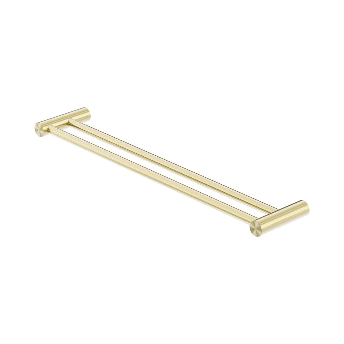 Zen SS316L Double Towel Rail 600mm Brushed Gold