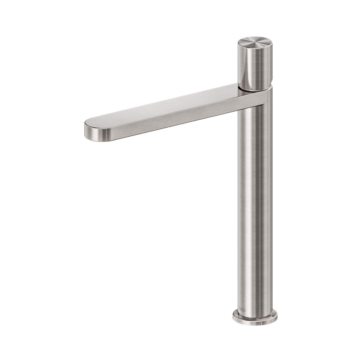 Pure SS316L Tall Basin Mixer Brushed Nickel